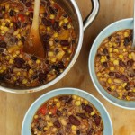 Clean bean vegetarian chilli