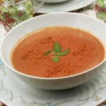 Beetroot and coconut soup