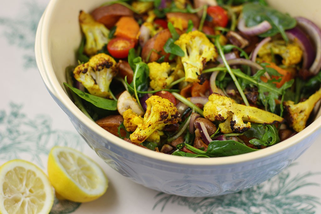 Curried cauliflower salad