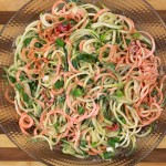 Raw Thai vegetable salad